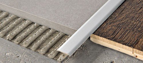 Progress Profiles - Couvre-joint de plancher Procover 14PT aluminium anodisé argent (1.6 mm) 1/16" x 9/16" x 8' 10-5/16"