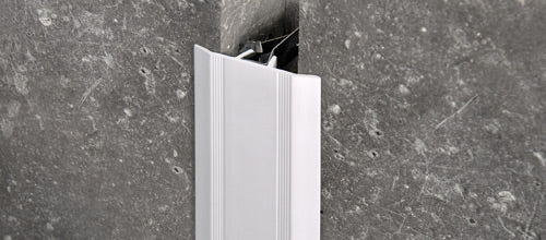 Progress Profiles - Fixation pour joint de plancher Proplate Fix aluminium anodisé argent (5 mm) 3/16" x 1-31/32" x 8' 10-5/16"