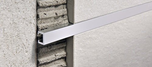 Progress Profiles - Listel Décoratif Prolistel en aluminium brossé Tiltex 25 mm