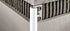 Progress Profiles - Moulure arrondie décorative pour bordure de céramique Projolly aluminium laqué #11 noir 5/16" (8 mm) x 8' 20-5/16"