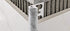 Progress Profiles - Moulure décorative pour bordure de céramique Projolly Marbre blanc carrera (12.5 mm) 1/2" x 8' 10-5/16"