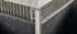 Progress Profiles - Moulure décorative pour bordure de céramique Projolly Square acier inoxydable poli avec film protecteur 10 mm