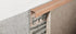 Progress Profiles - Moulure décorative pour bordure de céramique Projolly Square aluminium anodizé brossé titane (12.5 mm) 1/2" x 8' 10-5/16"