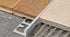 Progress Profiles - Moulure décorative pour bordure de céramique Proterminal aluminium anodisé argent (20 mm) 25/32" x 8' 10-5/16"
