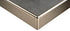 Progress Profiles - Moulure décorative pour bordure de céramique Protop aluminium poli titane (46 mm) 1-13/16" x 8' 10-5/16"