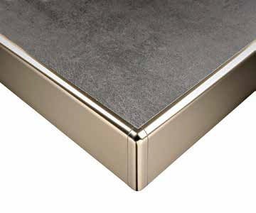 Progress Profiles - Profilé de bordure Protop aluminium chrome poli 12.5 mm
