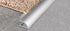 Progress Profiles - Profilé d'extrémité arrondi Promoquette en aluminium anodisé argent 7/12 mm