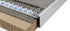Progress Profiles - Raccord pour angle interne de 90° Protop en aluminium anodisé argent