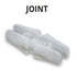 Progress Profiles - Raccord pour Projolly Square plastique 3/8" (10 mm) (paquet de 2)