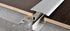 Progress Profiles - Slim Trim Sol 40P aluminium anodisé argent 15/32" x 8' 10-5/16"