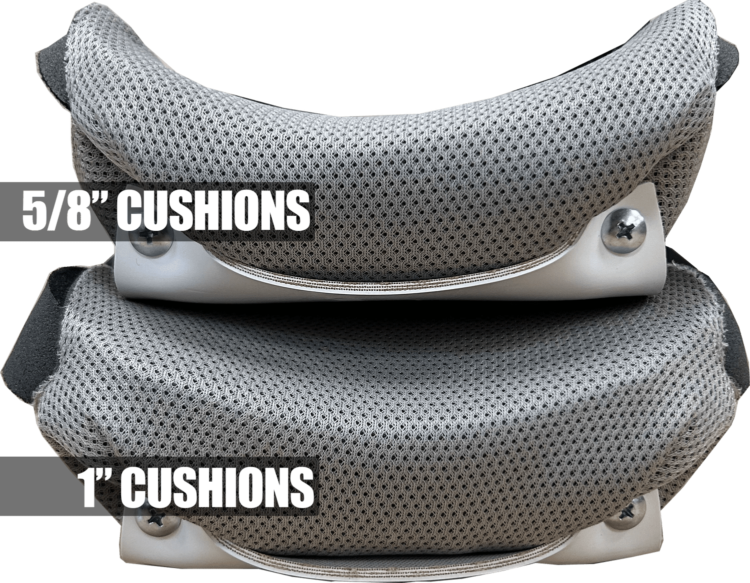 Comparaison des coussins AP16 de 5/8 po et de 1 po