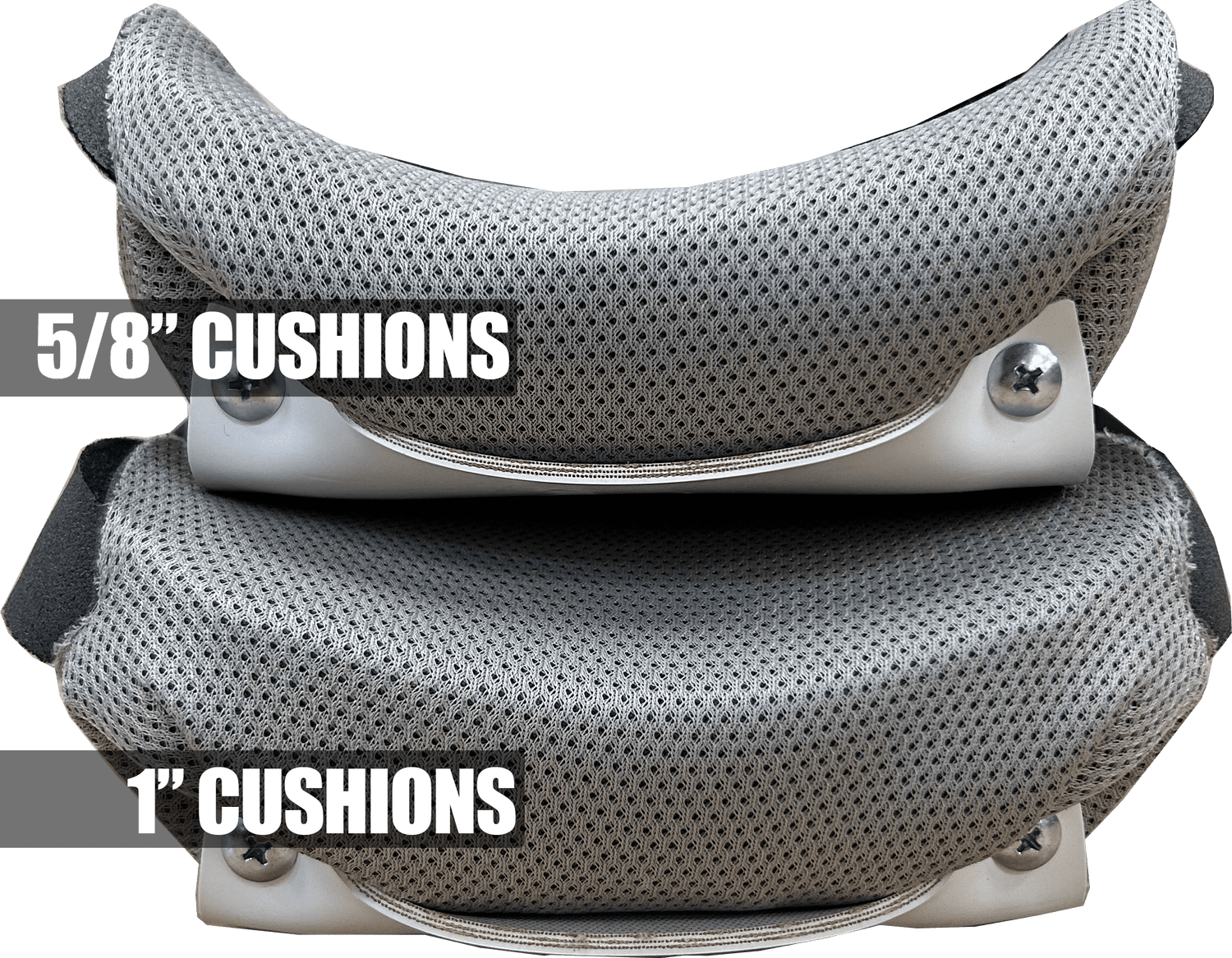 Comparaison des coussins AP16 de 5/8 po et de 1 po