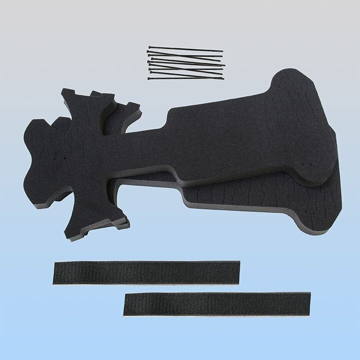 Proknee - Inserts en mousse 1" pour genouillère 0714 - Taille 19.5" (Paire)