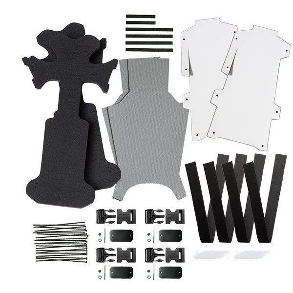 Proknee - Modèle 07 - Kit de reconstruction complet avec inserts 1" - taille 23" ||07CR1-23 - Ceramed