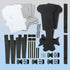 Proknee - Kit de reconstruction complet 0714 Standard avec inserts 1"