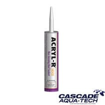 Mastic de vitrage en silicone - transparent - cartouche 10 oz