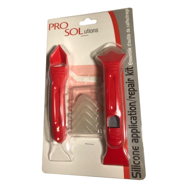 ProSolutions - Ensemble d'outils de calfeutrage pour silicone