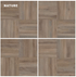 ProSolutions - Plancher de céramique Ecostone Click Rovere 60 cm x 60 cm