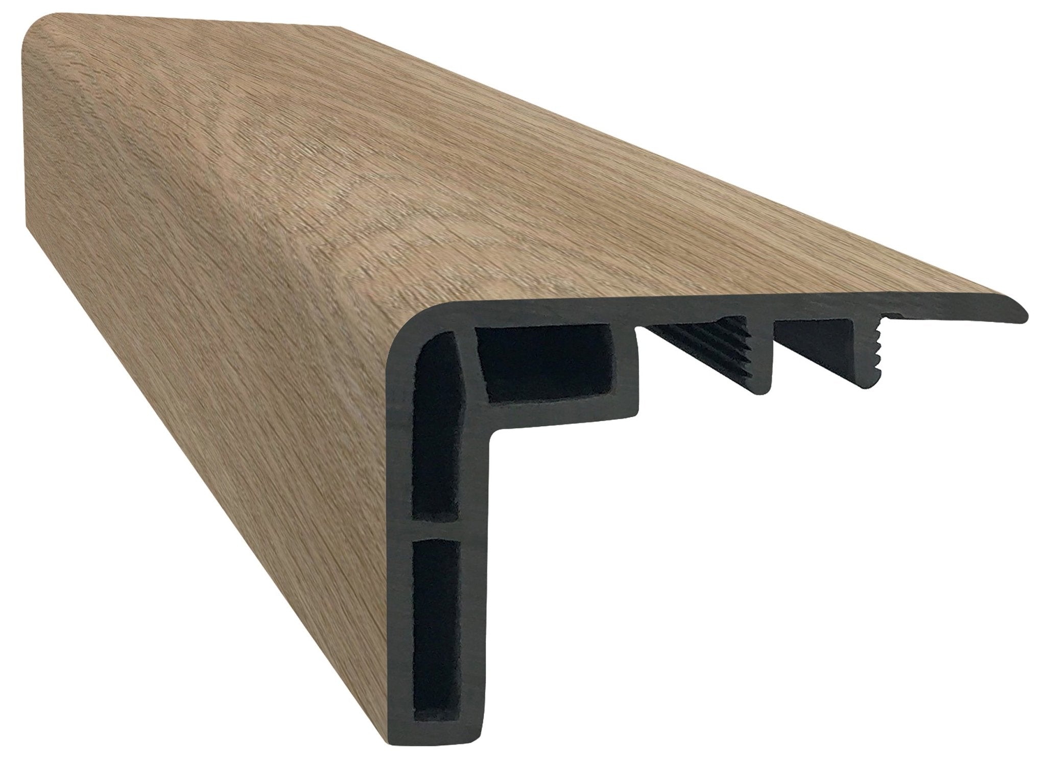 ProSolutions - Nez de marche en vinyl SPC à chevauchement Elevation Berkshire 1-3/8" x 2-1/8" x 94"
