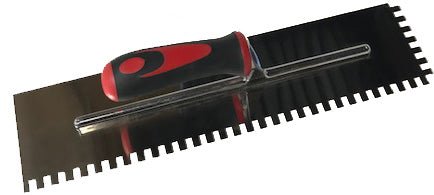 ProSolutions - Truelle à dents carrées 1/4" x 3/8"