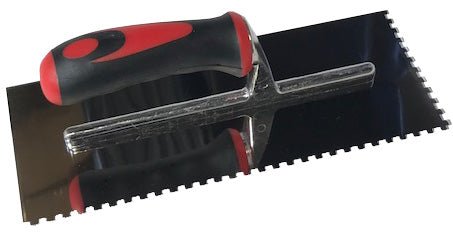 ProSolutions - Truelle Professionelle à dents carrées 1/4" x 1/4" Acier Inoxidable