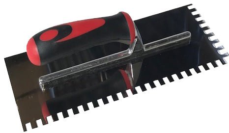 ProSolutions - Truelle Professionelle à dents carrées 1/4" x 3/8" Acier Inoxidable