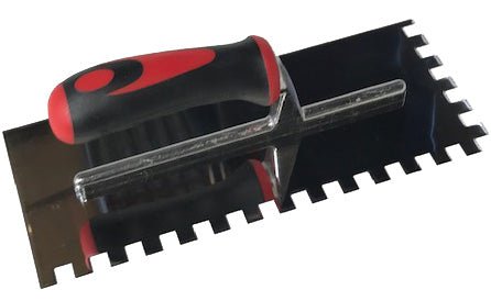 ProSolutions - Truelle Professionelle à dents carrées 3/8" x 3/8" Acier Inoxidable