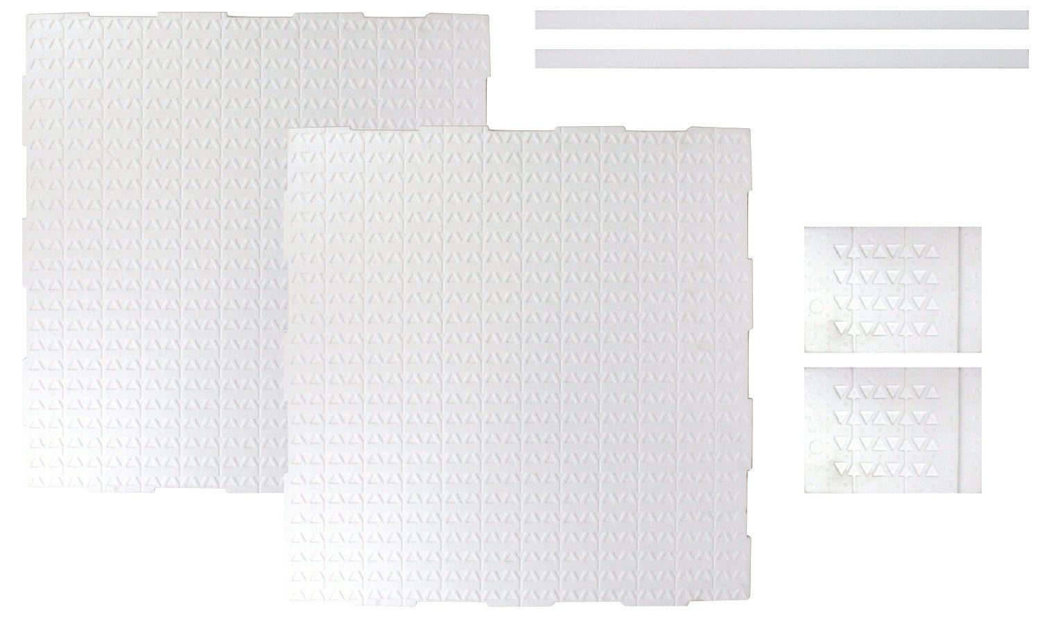 Prova - base de  douche linéaire 24" x 24" (paquet de 2)