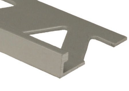 Prova - Bordure de tuile plate, Clair brillant - 5/16" x 8'