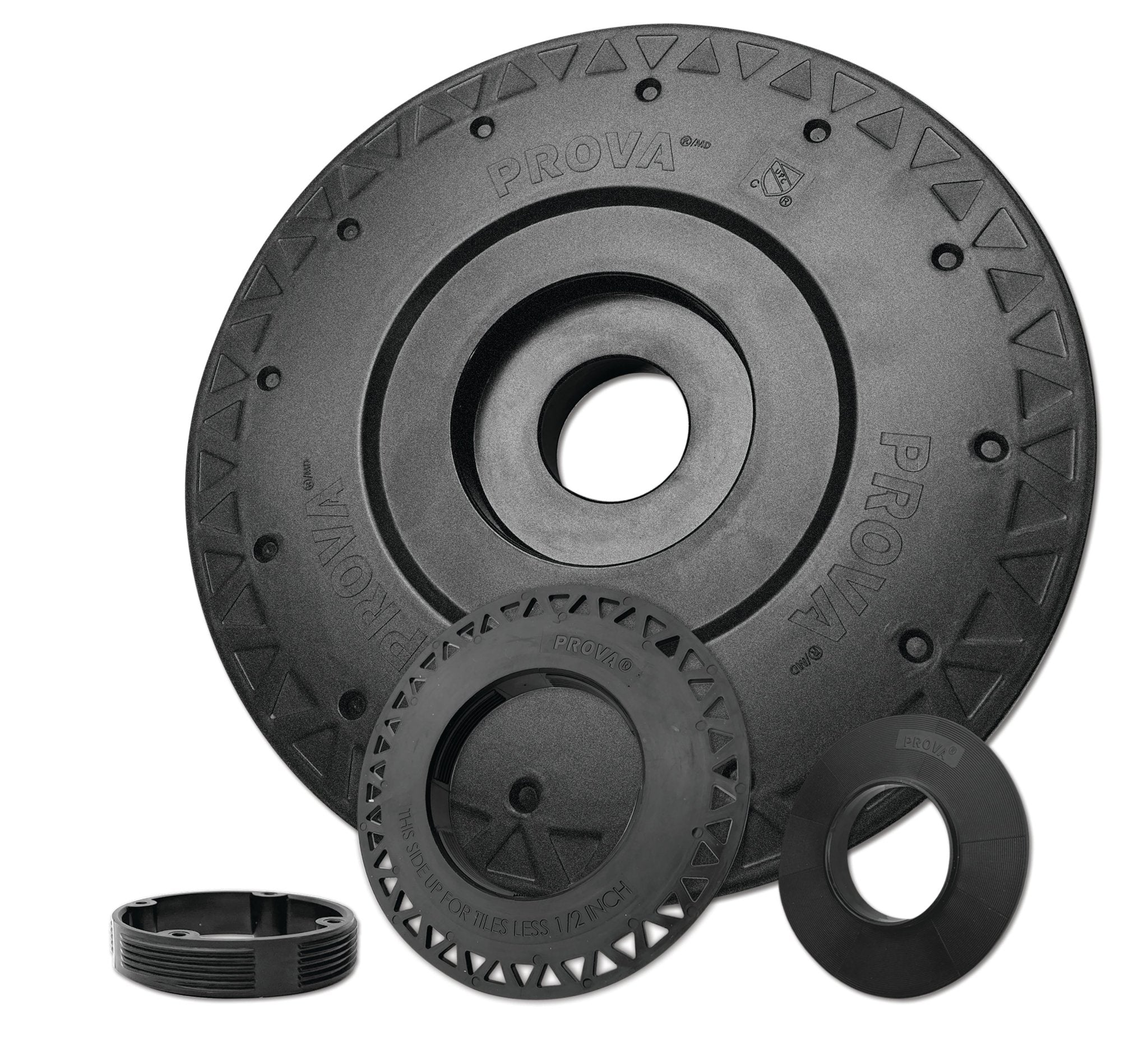 Prova - Kit de conduit de douche Plus ABS - Sans grille