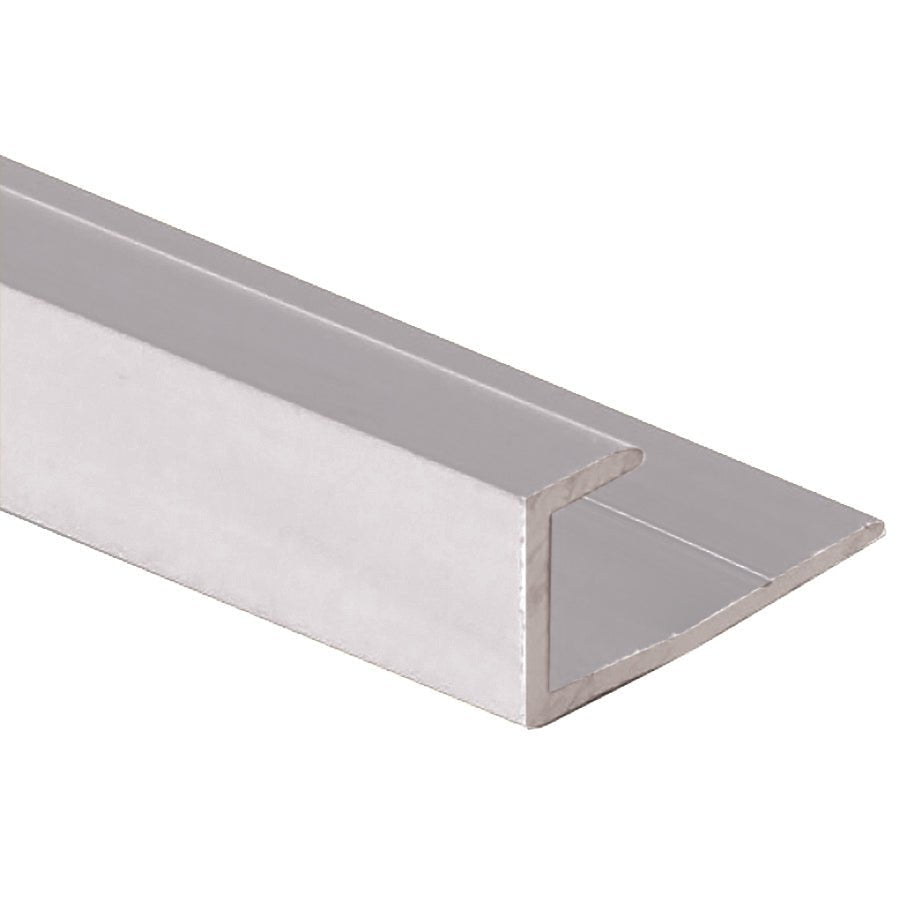 Prova - Moulure en J - Fini MIL (MIL) - 1/2" (12.5 mm) x 1" (25 mm) x 8'