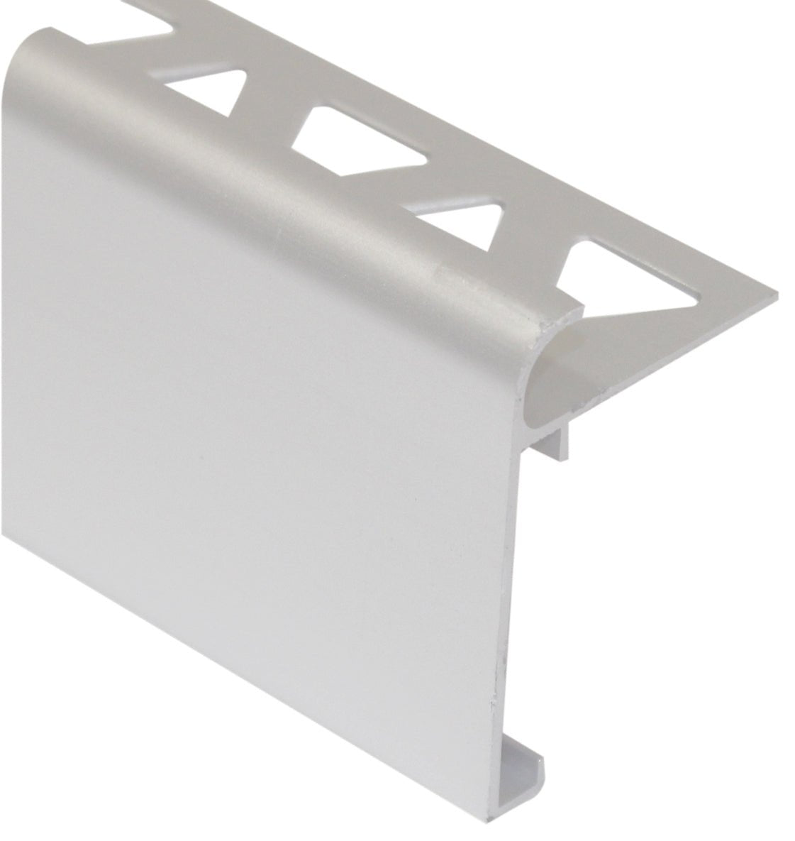 Prova - Nez de comptoir/escalier, Clair anodisé satiné - 3/8" x 8'