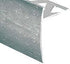 Prova - Nez de marche pour carreaux de céramique Aluminium martelé argent 10 mm