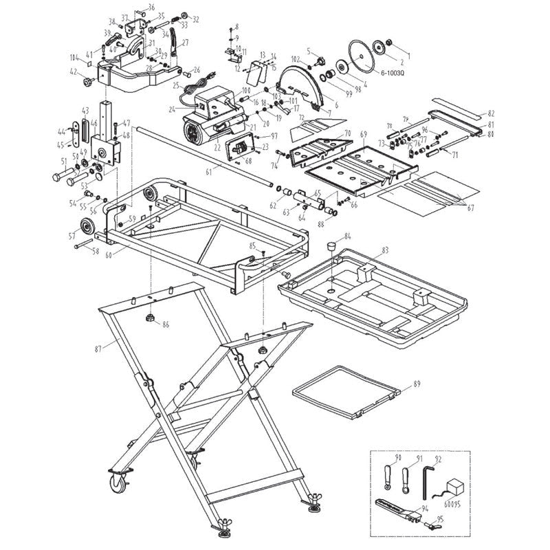QEP - Bac à eau 61024