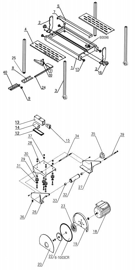 QEP - Bouton avec vis M8 (paquet de 2)