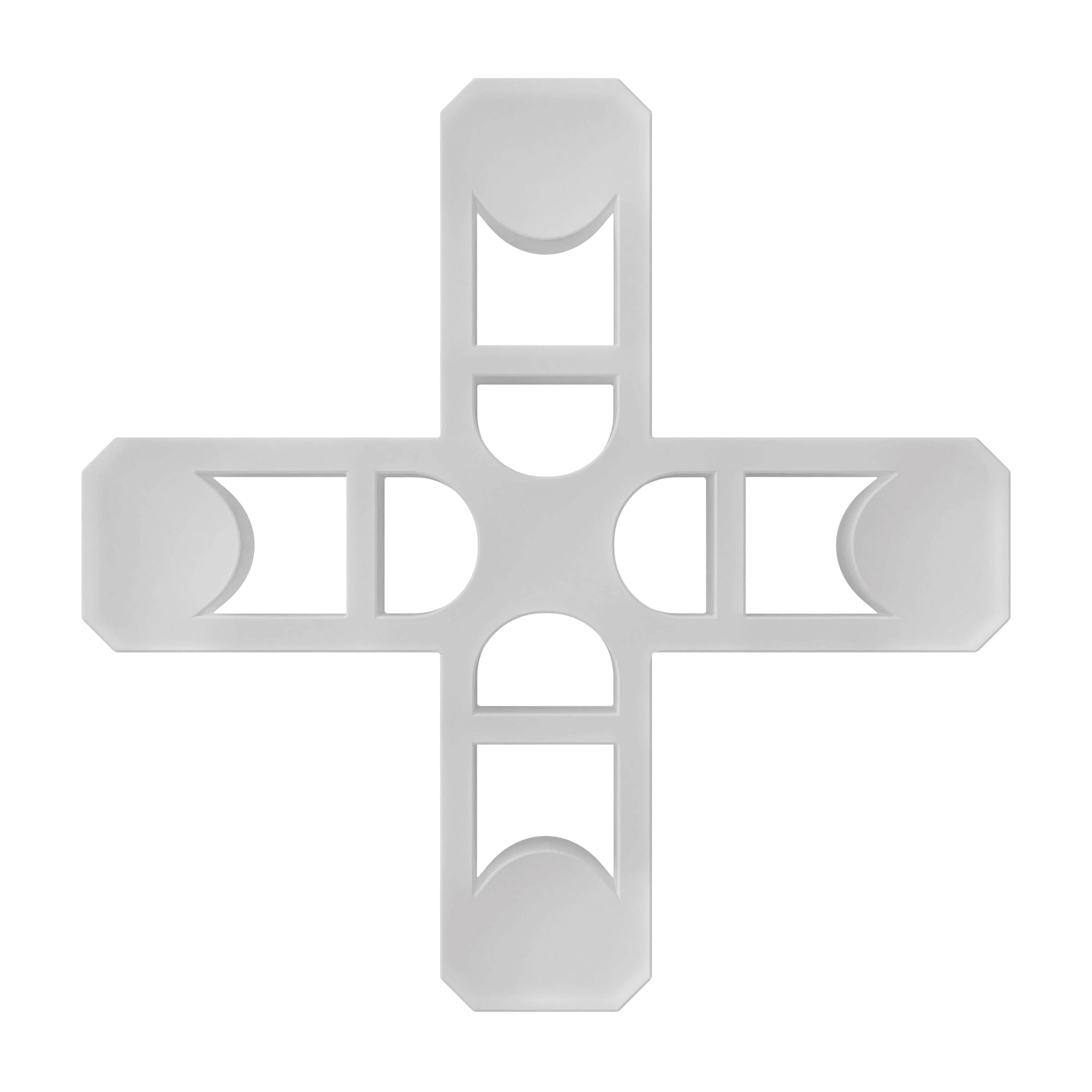 QEP - Espaceurs de carrelage durs de 1/4 po pour installation traditionnelle ou permanente (paquet de 200)