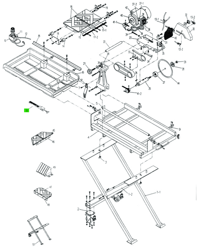 QEP - Guide de coupe à 45° et 90° pour 60060
