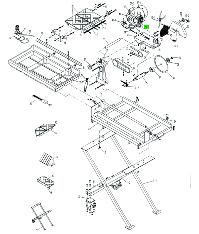 QEP - Interrupteur électrique pour 60060