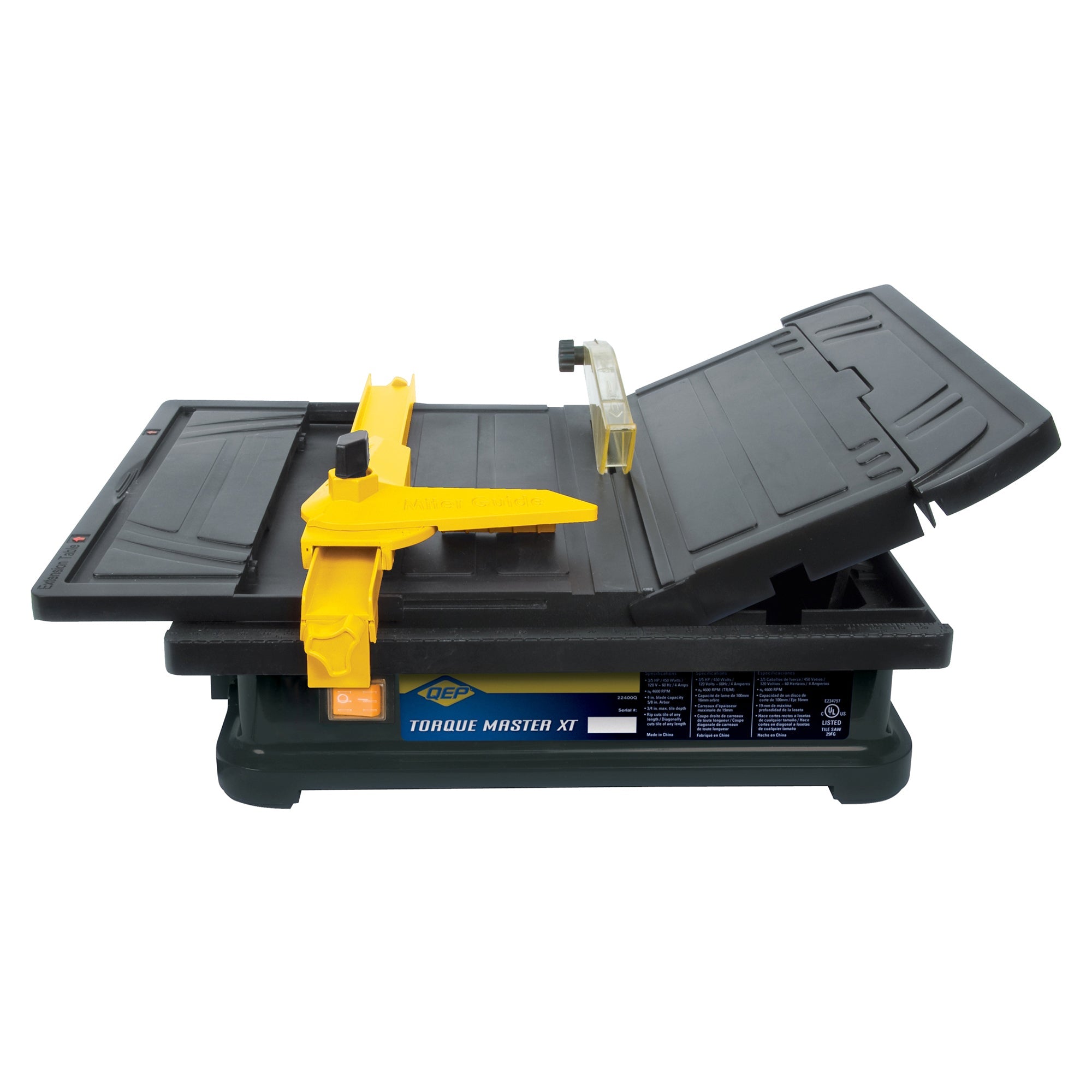 QEP - Scie coupe-carreaux à l'eaude 102 mm (4") Torque Master