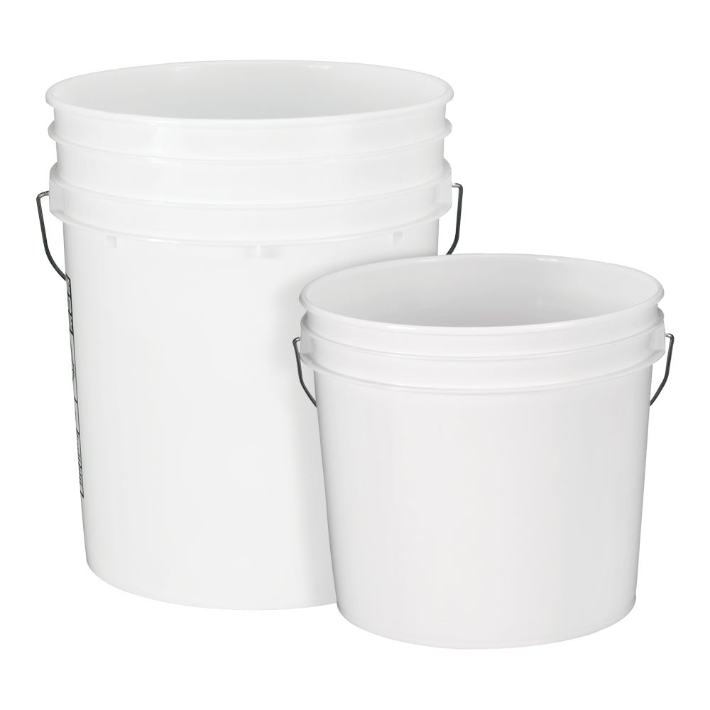 QEP - Seau à mélanger en plastique blanc 2.64 Gallon