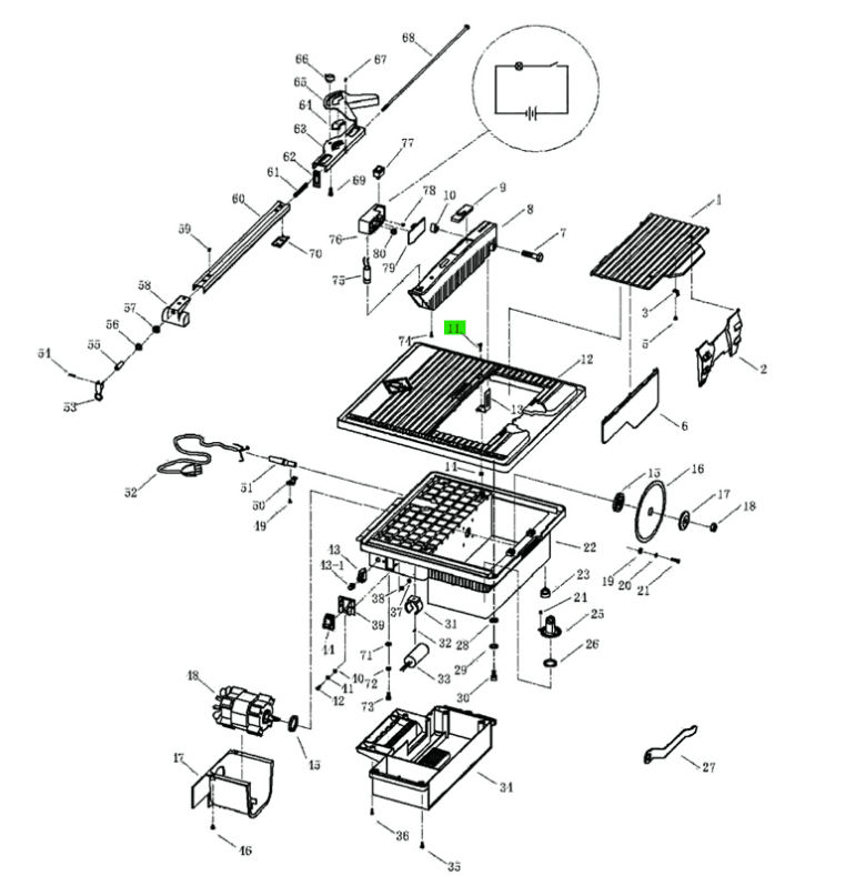 QEP - Vis pour 60083
