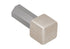 Schluter - QUADEC CORNER INT/EXT 3/16 ALUM CREAM ||EV/Q45TSC