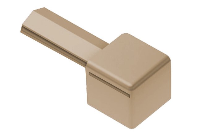 Schluter - Quadec Coin Ext 3/8 Pvc Beige Cl ||E/PQ100HB