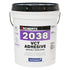 Roberts - Adhésif à émulsion d’asphalte 2038 pour revêtement de sol en carreaux de vinyle de composition (VCT) 2038 15,14 L (5 gal) (18,9 L) ||2038RB020 - Ceramed
