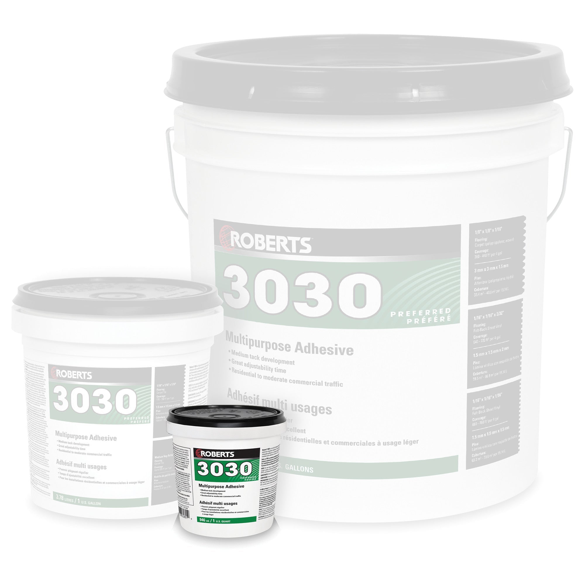 Roberts - Adhésif multi-usages 3030 946 mL ||3030RB001 - Ceramed