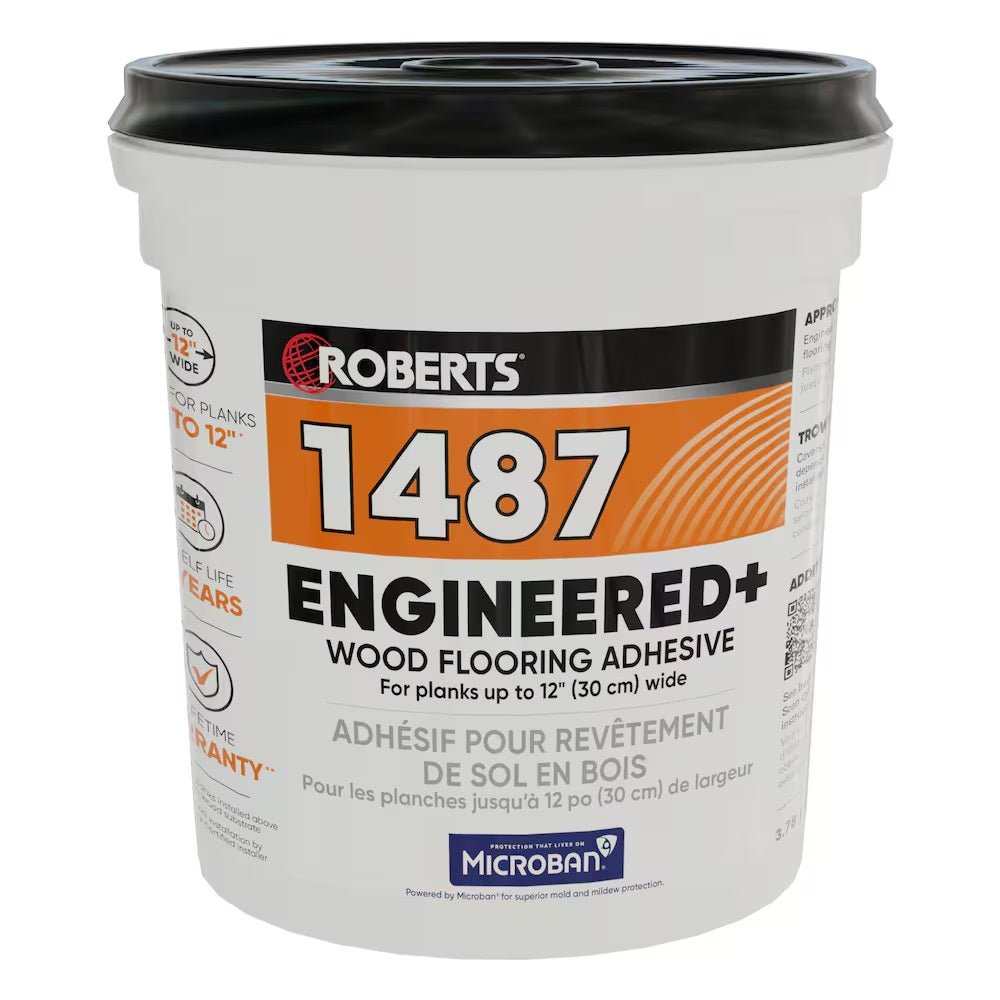 Roberts - Adhésif pour plancher de bois 1487 - 3.79 L ||1487RB004 - Ceramed
