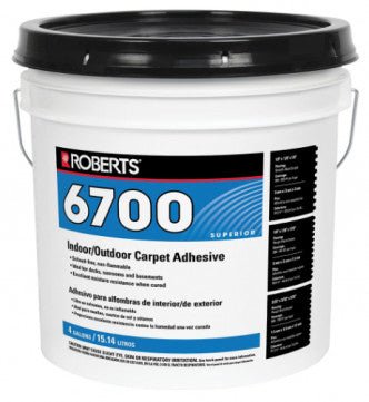 Roberts - Adhésif pour tapis intérieur/extérieur 15,14 L ||6700RB015 - Ceramed