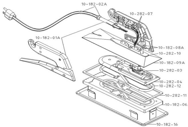 Roberts - Bouton de calibration pour 10-182GP ||10-182-08A - Ceramed