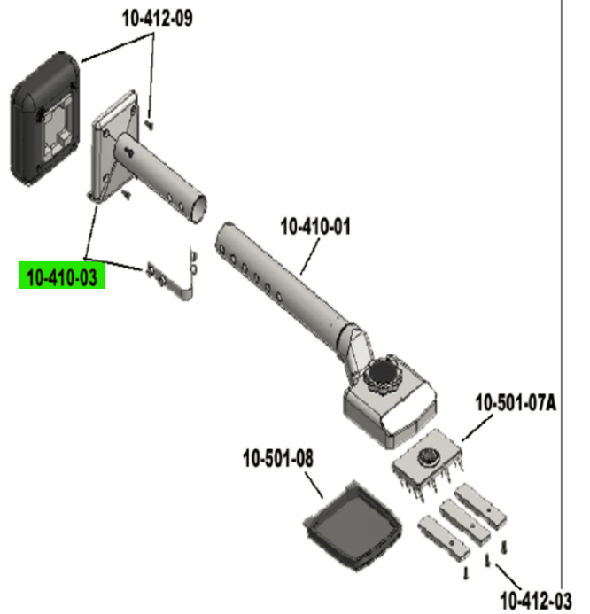 Roberts - Ensemble de corps de pare-chocs pour 10-410 ||10-410-03 - Ceramed