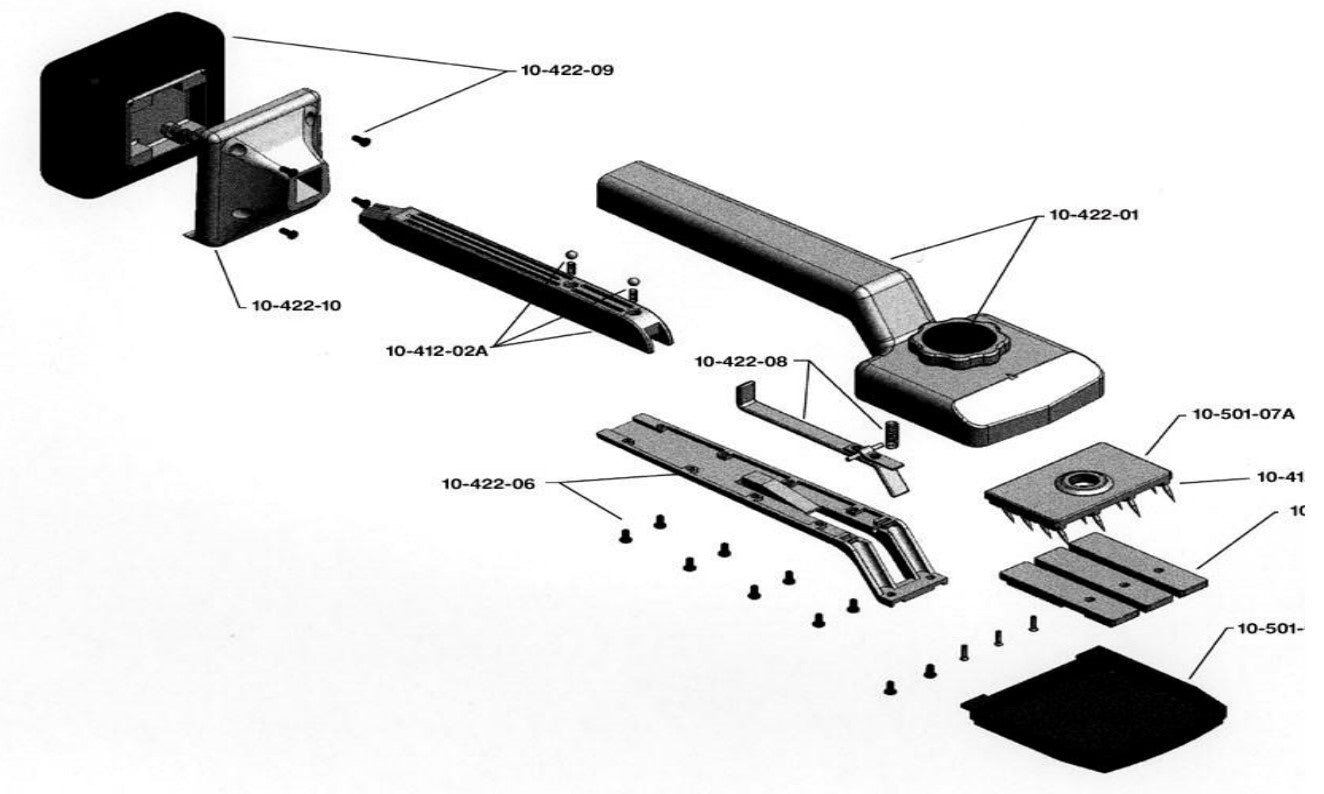 Roberts - Ensemble de gâchette avec ressort pour 10-422 ||10-422-08 - Ceramed